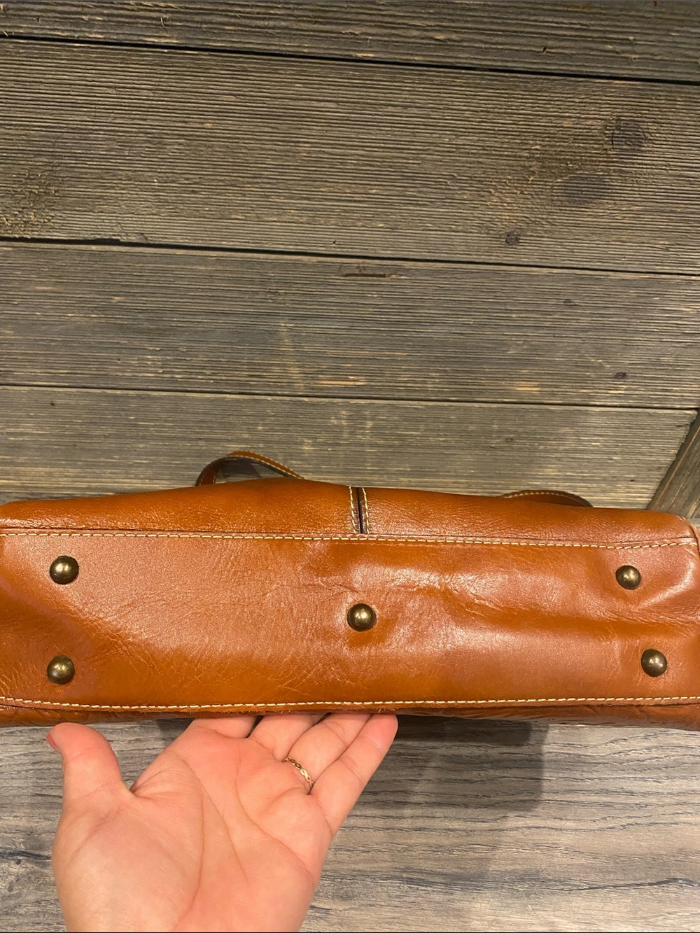 Patricia Nash leather tote - Picture 6 of 7